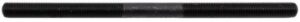 Basic Osa zadního náboje holá černá 176mm, 3/8″ (10 mm)