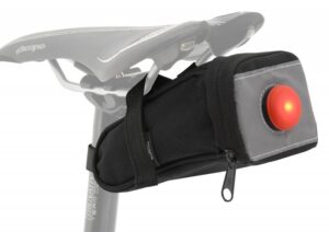 Compass Bike Cyklotaška pod sedlo se zadním LED světlem