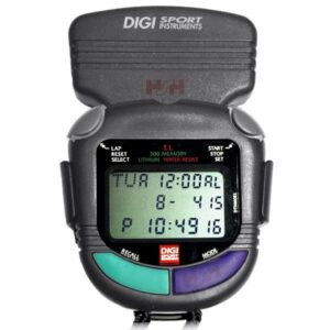 Digi Sport Instrument DTM 60 300Lap Stopky s posvětlením a klipsou na pásek