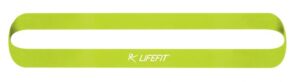 Lifefit Posilovací guma Kruh Soft sv. zelená