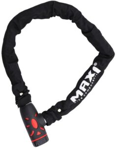 Max1 řetězový zámek 900x8 mm černý