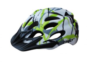 Truly Freedom zeleno/bílá cyklistická helma
