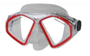 CALTER SENIOR 283S, červená Potápěčská maska
