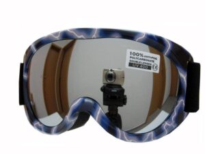 Spheric Ontario modré dětské lyžařské brýle