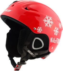 Sulov KIDS FUN červená dětská lyžařská helma