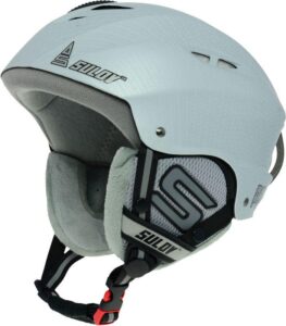 Sulov POWER bílá-carbon lyžařská helma