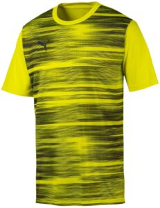 Tričko Puma Graphic Shirt Core Žlutá / Černá