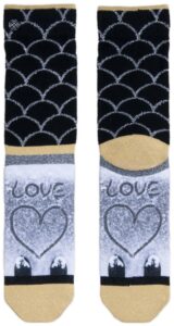 Dámské ponožky XPOOOS Xmas Černá / Zlatá