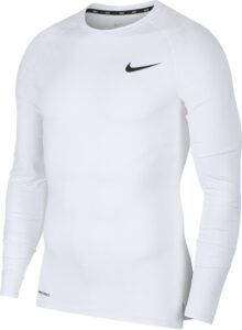 Kompresní triko Nike Pro LS Top Bílá