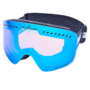 Lyžařské brýle BLIZZARD-Ski Gog. 983 MDAVZOW, black matt, smoke2, ice blue Černá M/L
