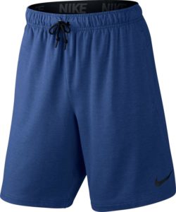 Šortky Nike DF Training Fleece 8" Modrá / Černá