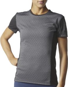Dámské tričko adidas Supernova Climachill Černá / Tmavě šedá