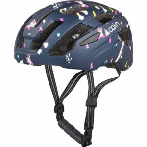 CAIRN – Cyklistická helma PRISM II Junior, Mat Midnight Unicorn
