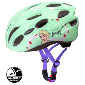 Cyklistická helma In-mold Seven Frozen – Ledové království zelená