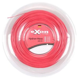 Exon Hydron Hexa tenisový výplet 200 m červená