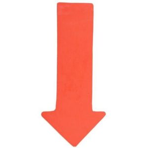Merco Arrow značka na podlahu oranžová