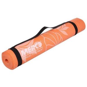 Merco Print PVC 4 Mat podložka na cvičení oranžová
