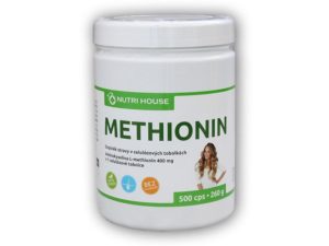 Nutri House L-Methionin 400mg 500 kapslí