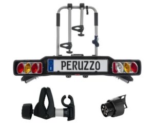 Peruzzo Parma nosič na tažné zařízení 3 kola + držák 1.kola + adaptér el. přípojky Zdarma