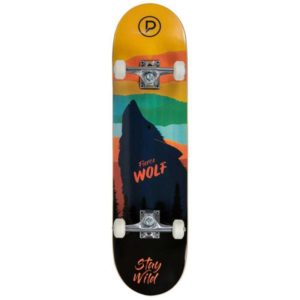 Playlife Fierce Wolf 31x8" skateboard