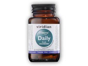 Viridian Synerbio Daily + Cranberry 30 kapslí