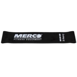 Merco Mini Band posilovací guma černá