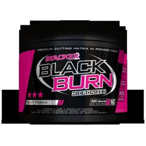Stacker Spalovač tuků Black Burn Micronized2 300 g