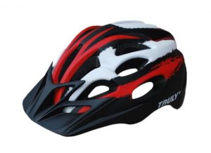 Truly Freedom červeno/černá cyklistická helma POUZE L (58-61 cm) (VÝPRODEJ)