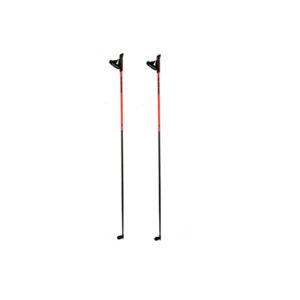 BLIZZARD-XC Racing carbon poles, black/orange Černá 165 cm 2021