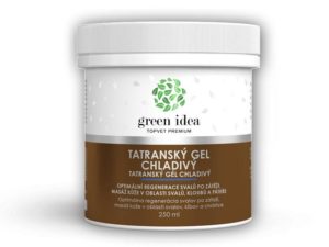 Green Idea Tatranský gel chladivý 250ml