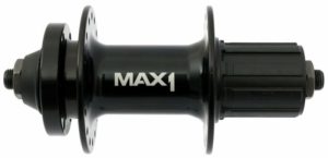 Max1 náboj zadní Sport 32h 6 děr černý