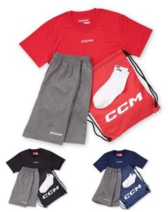 CCM Tréninkový textil Dryland Kit 2022 JR POUZE Junior, M, červená (VÝPRODEJ)