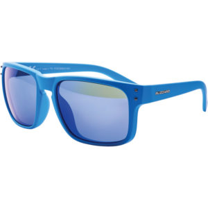 BLIZZARD-Sun glasses PCSC606003, rubber blue + gun decor points, 65-1 Modrá 65-17-135