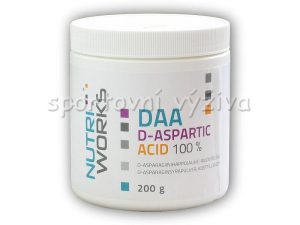 Nutri Works DAA D-aspartic Acid 100% 200g