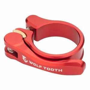 Wolf Tooth sedlová objímka 31.8mm Červená Quick Release