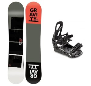 Gravity Cosa pánský snowboard + Raven S230 Black vázání