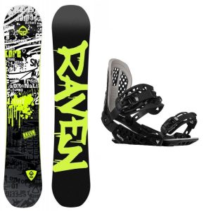 Raven Core Black snowboard + Gravity G2 black vázání