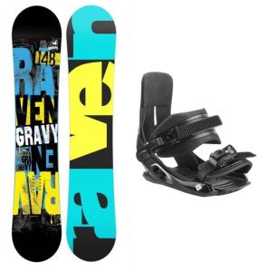 Raven Gravy junior mini snowboard + Hatchey Tactic Junior vázání