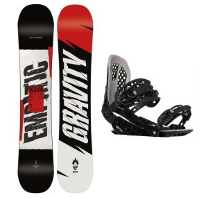 Gravity Empatic snowboard + Gravity G2 black vázání + sleva 500