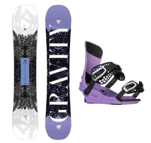 Gravity Trinity 23/24 dámský snowboard + Gravity Fenix levander vázání + sleva 400