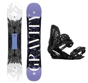 Gravity Trinity 23/24 dámský snowboard + Gravity G2 Lady black vázání + sleva 500,- na příslušenství