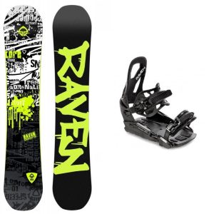 Raven Core Black snowboard + Raven S230 Black vázání