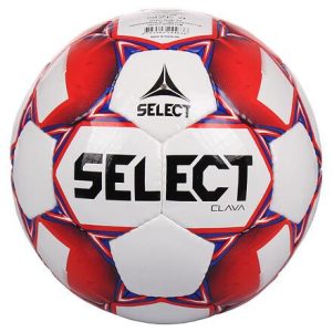 Select FB Clava fotbalový míč bílá-červená