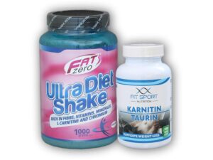 FitSport Nutrition Karnitin Taurin 120cp + Ultra diet 1000g