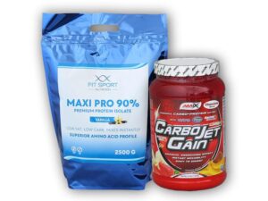 FitSport Nutrition Maxi Pro 2500g + Carbojet Gain 1000g