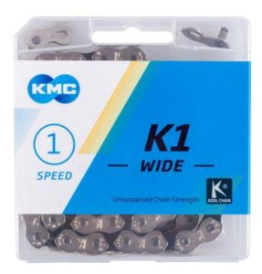 Kmc K1 Wide 1/2×1/8 Stříbrný BOX řetěz