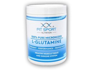 FitSport Nutrition 100% Pure Micronized L-Glutamine 550g