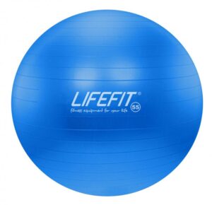 Lifefit Gymnastický míč ANTI-BURST 55 cm, modrý