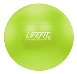 Lifefit ANTI-BURST 55 cm, zelený Gymnastický míč