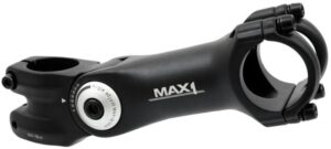 Max1 stavitelný představec 125/60°/31,8 mm černý